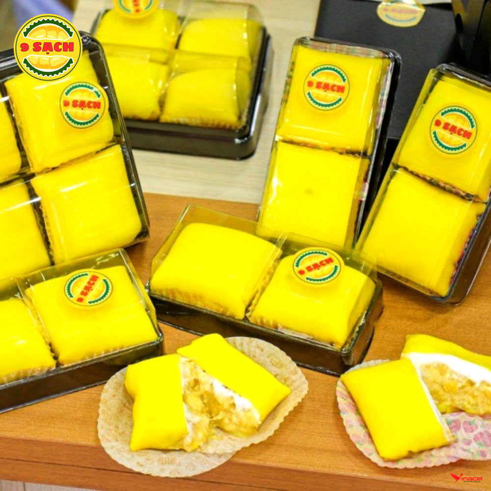 Bánh Sầu Riêng Ngàn Lớp Truyền Thống 9 Sạch – Đặc Sản Nổi Tiếng Cần Thơ