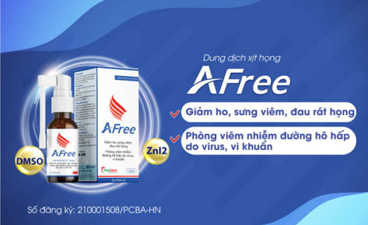 Xịt Họng AFree Thái Minh Pharma Mua Ở Đâu Chính Hãng, Đúng Giá? Có Tốt ...